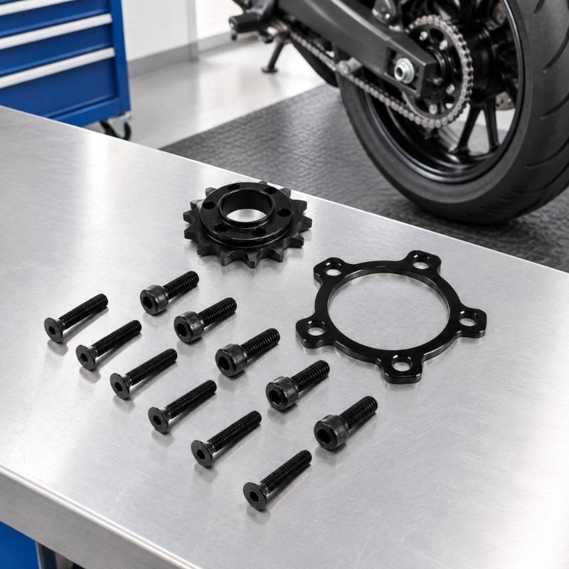 Model-Specific Motorcycle Rear-Wheel Kit for X160 & X260, Widening the Mounting Arrangement with Aluminum Parts & Steel Fasteners