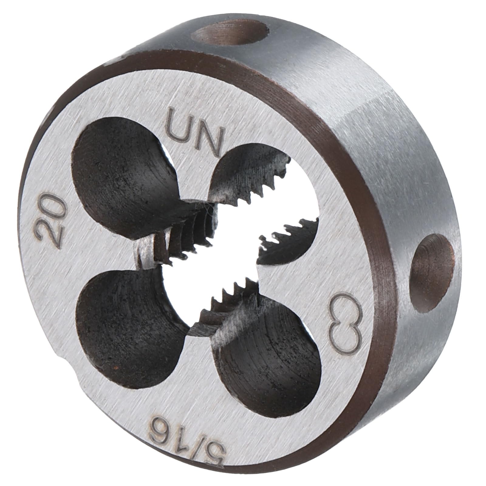 uxcell Round Threading Die UN Threading Fixed Die Alloy Tool Steel Tapping Repair Tool 5/16-20 Right-Hand