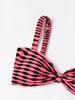 2025 Houndstooth Sexy Women's Bikini Swimwear Split Swimsuit
