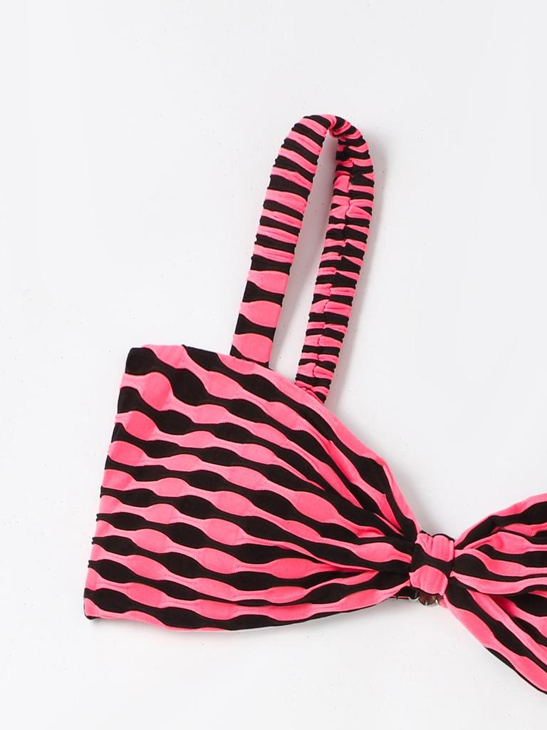 2025 Houndstooth Sexy Women's Bikini Swimwear Split Swimsuit