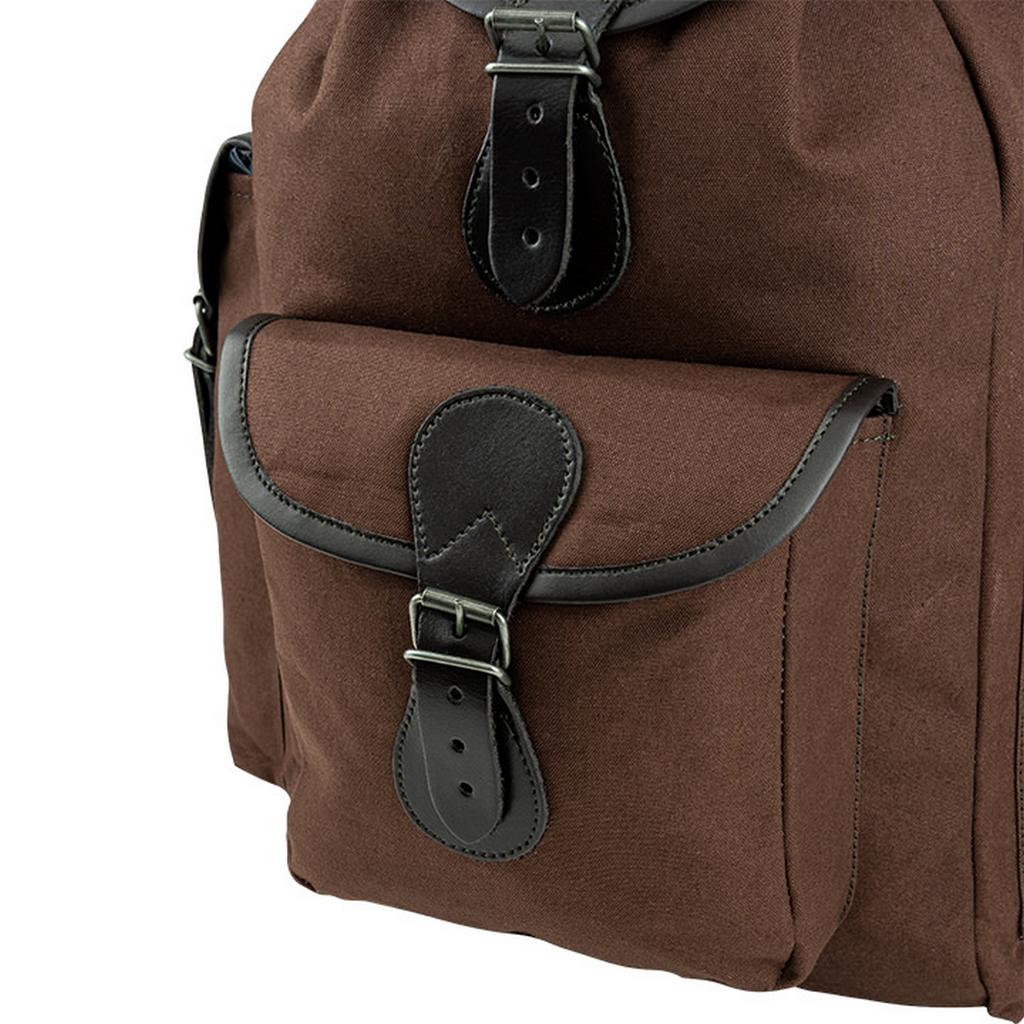 Jack Pyke Canvas Leather Trim Backpack