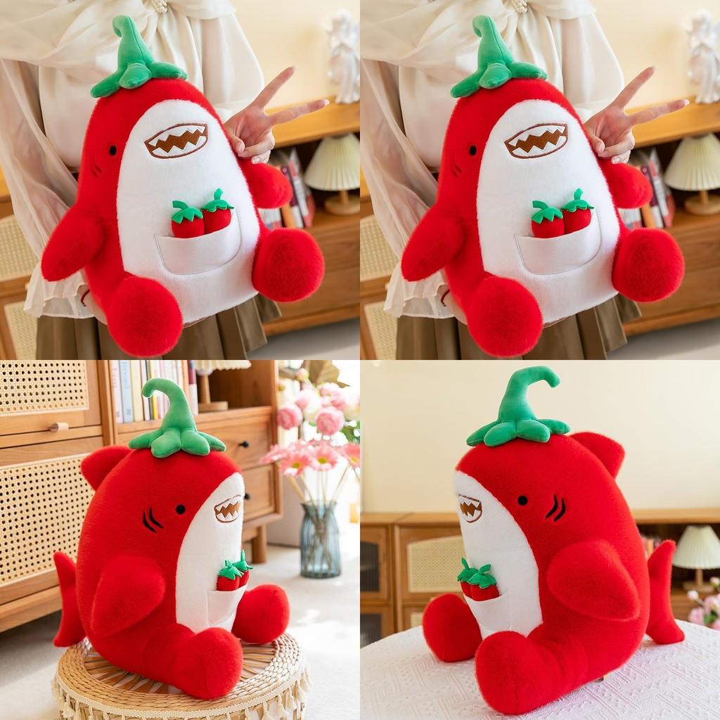 Shark Plush Cute Stuffed Animal Pillow Funny Shark Toys Doll Birthday Gifts