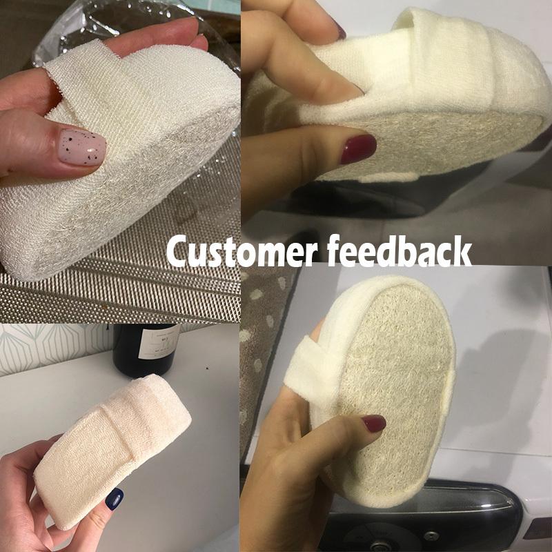 1PC Bath towels, scrub bath towels, thick scrub bath towels, and sponge cleaning