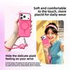 Cute Flower Wrist Strap Phone Lanyard for iPhone 18 Pro Max 17 16 15 14 13 12 11 Shockproof Adjustable Skin Feel Portable Strap