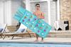 Bestway Rangs 173 x 64cm Summer Color Floating Mat Light Blue Ocean Pool Lounge 43014
