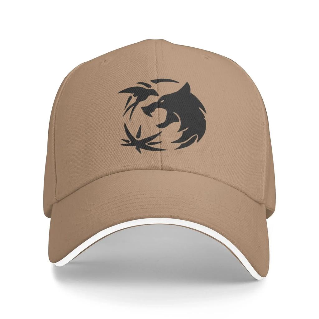 The Witchered Game Logo Black Symbol Baseball Caps Merch Fashion Role-playing Games Sun Caps For Men Women Golf Headewear Gift