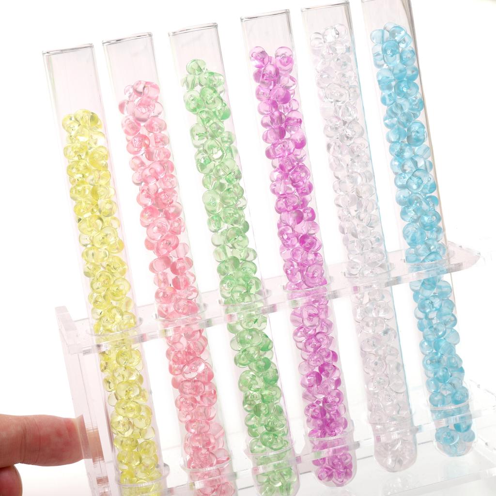 83Pcs Acrylic Translucent Peanut Beads For DIY Necklace Bracelet Earrings Jewelry Making Craft Accessories