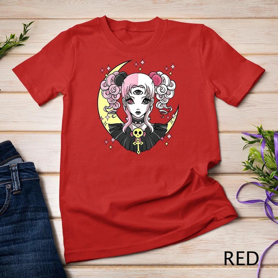 Goth Emo Punk Girl T-Shirt Unisex T-shirt 9 L