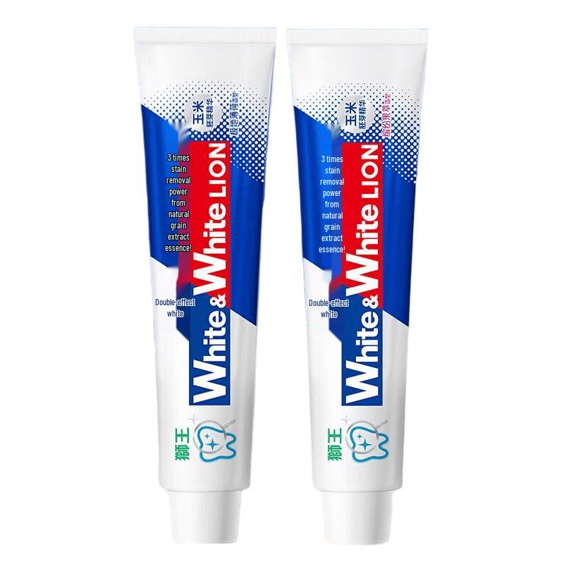 Lion King Double Effect White Toothpaste