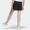 Adidas Originals Trefoil Solid Logo Regular Fit Straight Casual Shorts Women Shorts Black IK8624