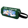 Anime Pencil Case Large Capacity Double Zipper Canvas Organizer Students