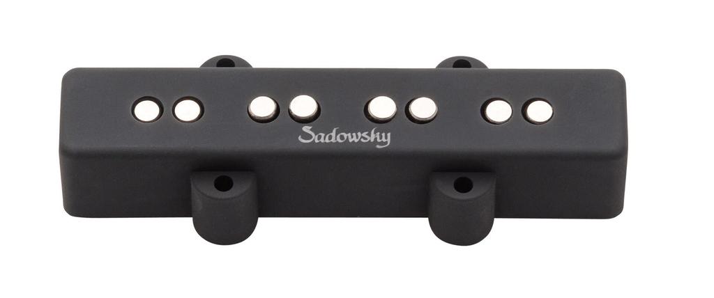 Sadowsky Bass Pickup Split Bridge PU J4 B Black J-Style (Alnico V), Noise-Cancelling, Coil, 4-String - [SAC SC]
