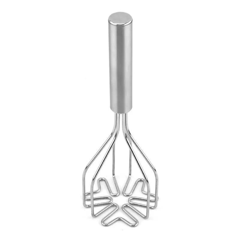 In-Stock Double-Layer Press-Type Stainless Steel Mashed Potato and Pumpkin Masher Tool