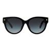 Ovale Sonnenbrille Damen Sonnenbrille Schwarz Z1526W
