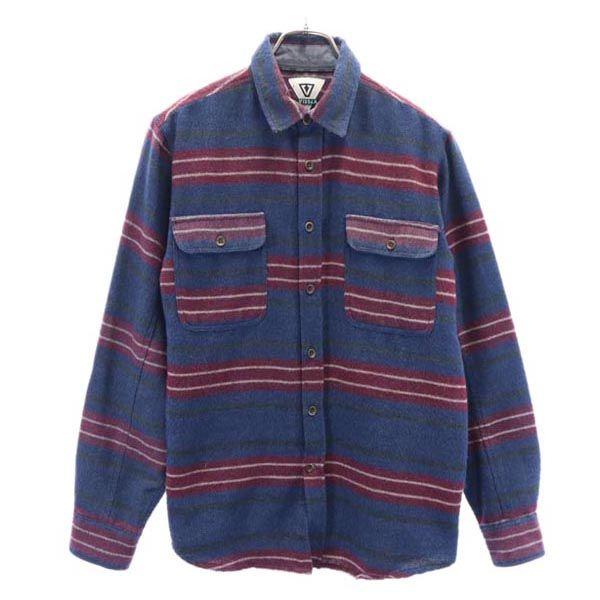 

VISSLA Overall handle Long sleeve shirt S Blue Outdoors Men s Used