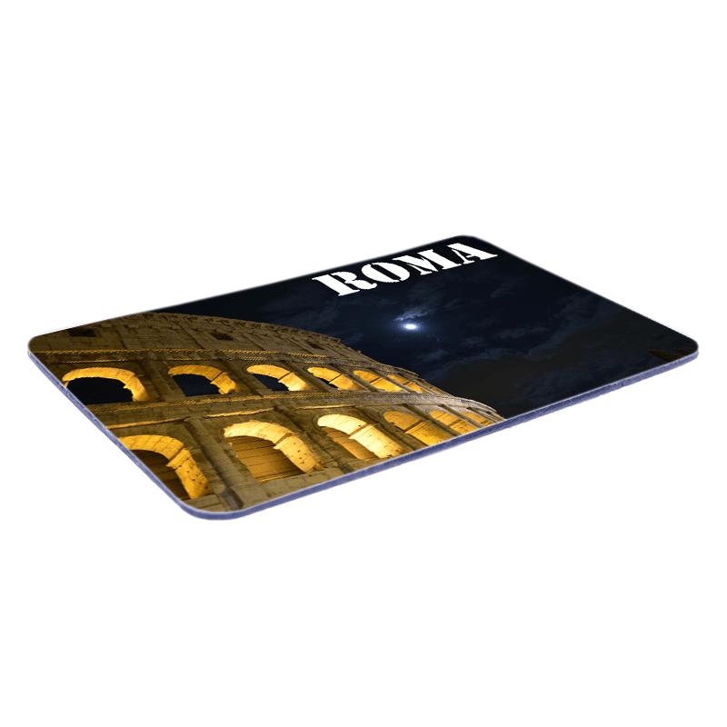 Rome Fridge Magnet - Colosseum At Night