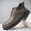 Large Size 39-48 Men's Shoes Leather Flats Outdoor Men Sneakers Breathable Male Casual Shoes