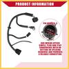 5L3Z-13A576-BA Trailer Connector Wiring Harness for Ford F-150 2005-2008 for Lincoln Mark LT 2006-2008 / Inner/Durable Plastic / 1 Pcs Black Auto