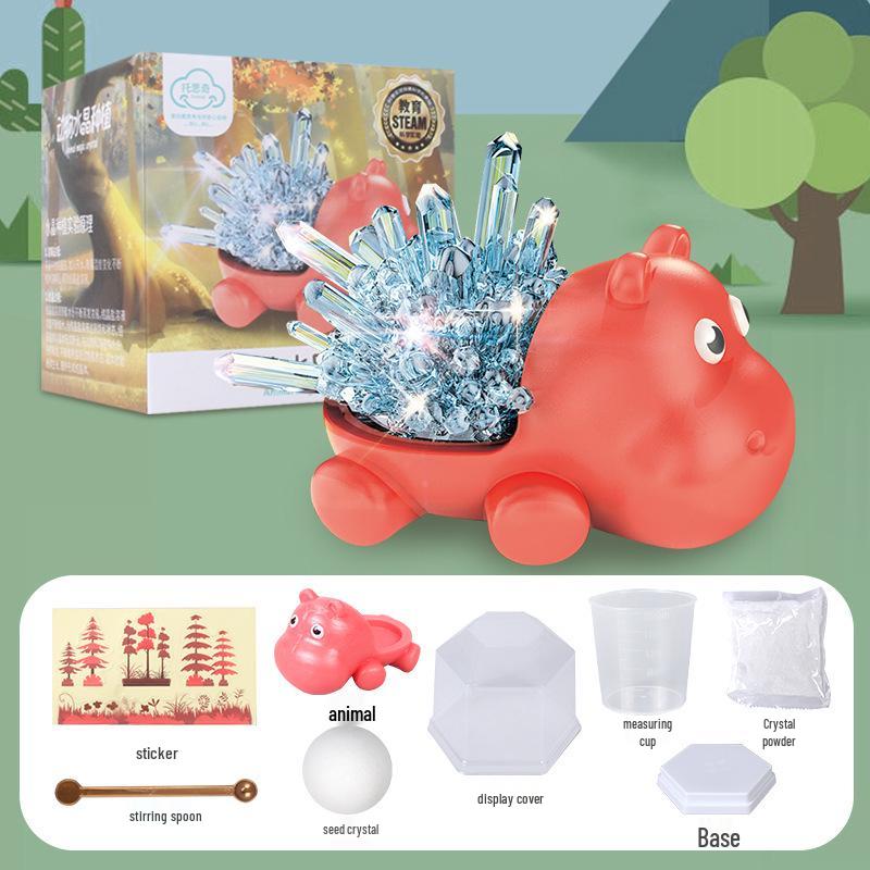 

Набор для выращивания кристаллов своими руками: Детская игрушка для обучения химии и STEAM