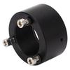 DIA 32mm Mikroskopständer Halter Feste Basis Starke Stabilität Präzise Schwarzer Zylindrischer für Stereo-Trinokular-Mikroskop