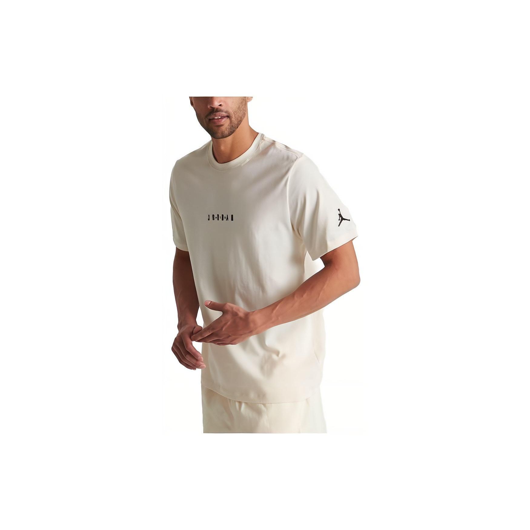 

Jordan SS23 Брендовый логотип с принтом, круглый вырез, короткий рукав, футболка, мужские футболки, белая DM3182-110