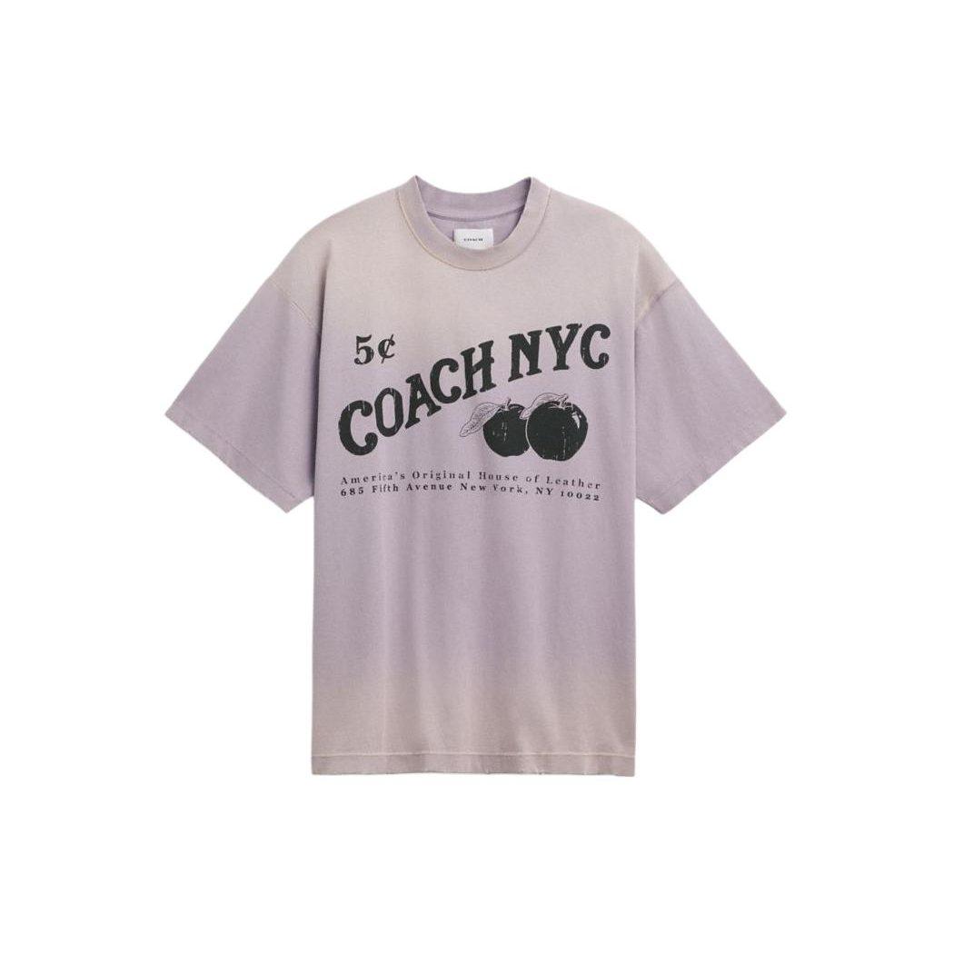 COACH SS24 T Shirt Men`s Multicolor