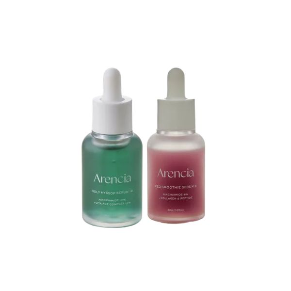 

arencia Сироватка «Святий Ісоп» 12 30мл та Сироватка «Червоний Смузі» 8 30мл Дуо