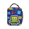 Geometry Dash Spiele Thermoisolierte Lunchtaschen für Picknick Wiederverwendbare Lebensmitteltasche Herren Damen Thermokühlbox Lunchbox