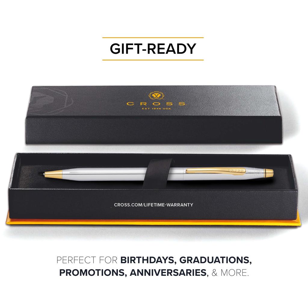 CROSS Classic Century Medalist Silver Mechanical Pencil Mm with Premium Gift Box 0.7