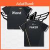 2024 Skt Legends Of League T1 Uniform Jersey Esports T Shirt Lol Msi Faker Men Tshirt Sports Game 3d Kids Short Sleeve Tops Tee
