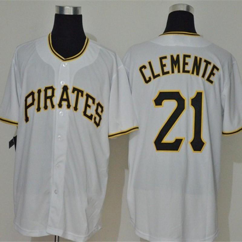 Pittsburgh Pirates Baseball Jersey Unisex Embroidered Sport Shirt Fans Running Gym Casual Wear