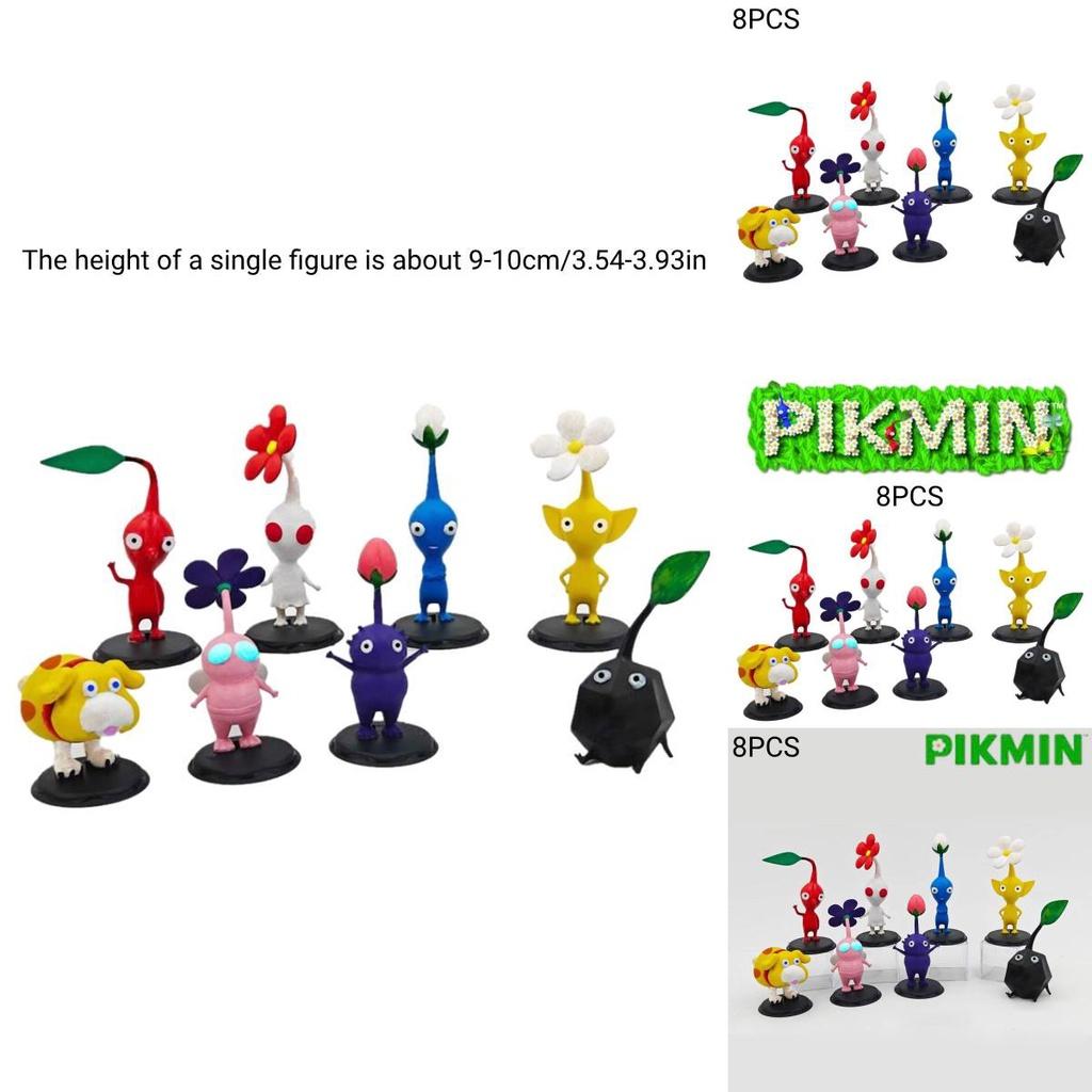 Lila Pikmin Plüschtier Hochwertiges Kunststoffmaterial ca.. 10cm Hoch