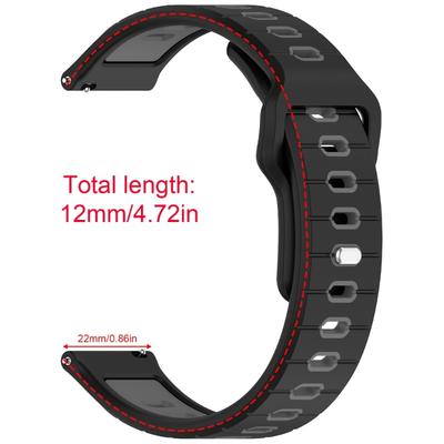 Replacement Belt Quick Release Silicone Wriststrap Breathable Bracelets for Helio Straps Watch Straps Flexible Belt