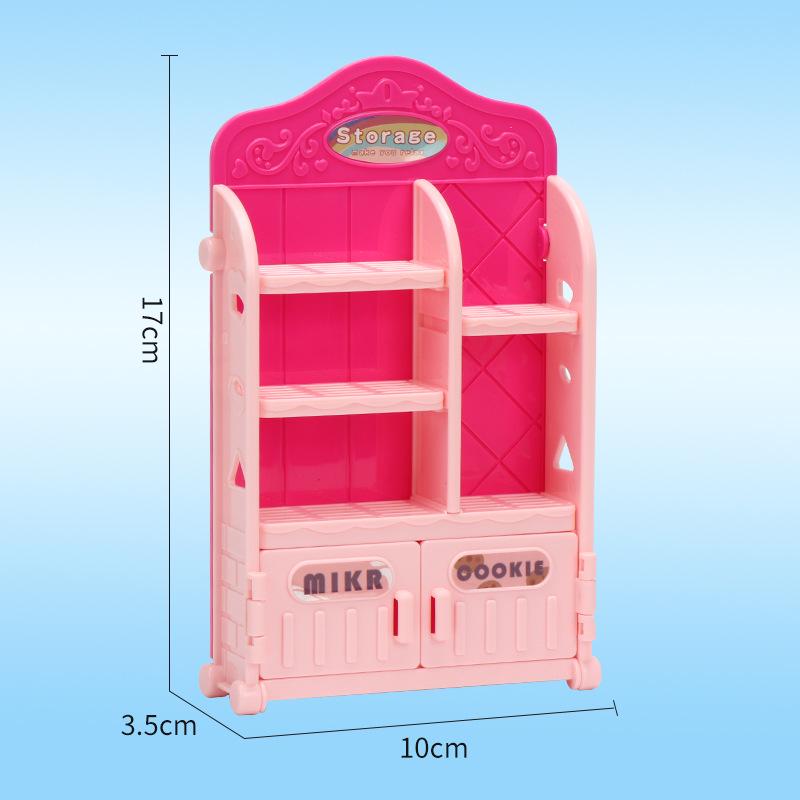 Miniature Dollhouse Supermarket & Dining Accessories Set