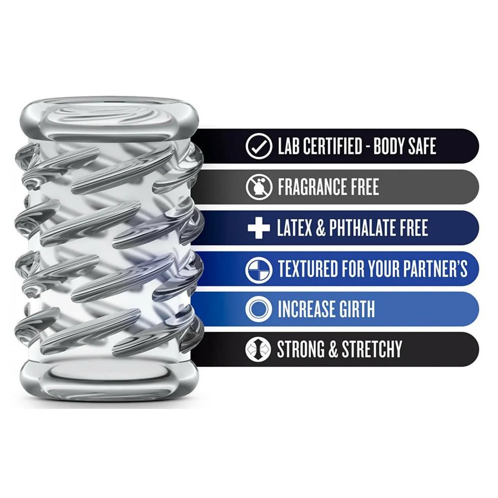 Masażer pochwy Rękaw na palec Pierścienie na penisa Zabawki erotyczne dla kobiet i mężczyzn Kolce Kropkowane Powiększ Prezerwatywy Stymulacja Produkty erotyczne