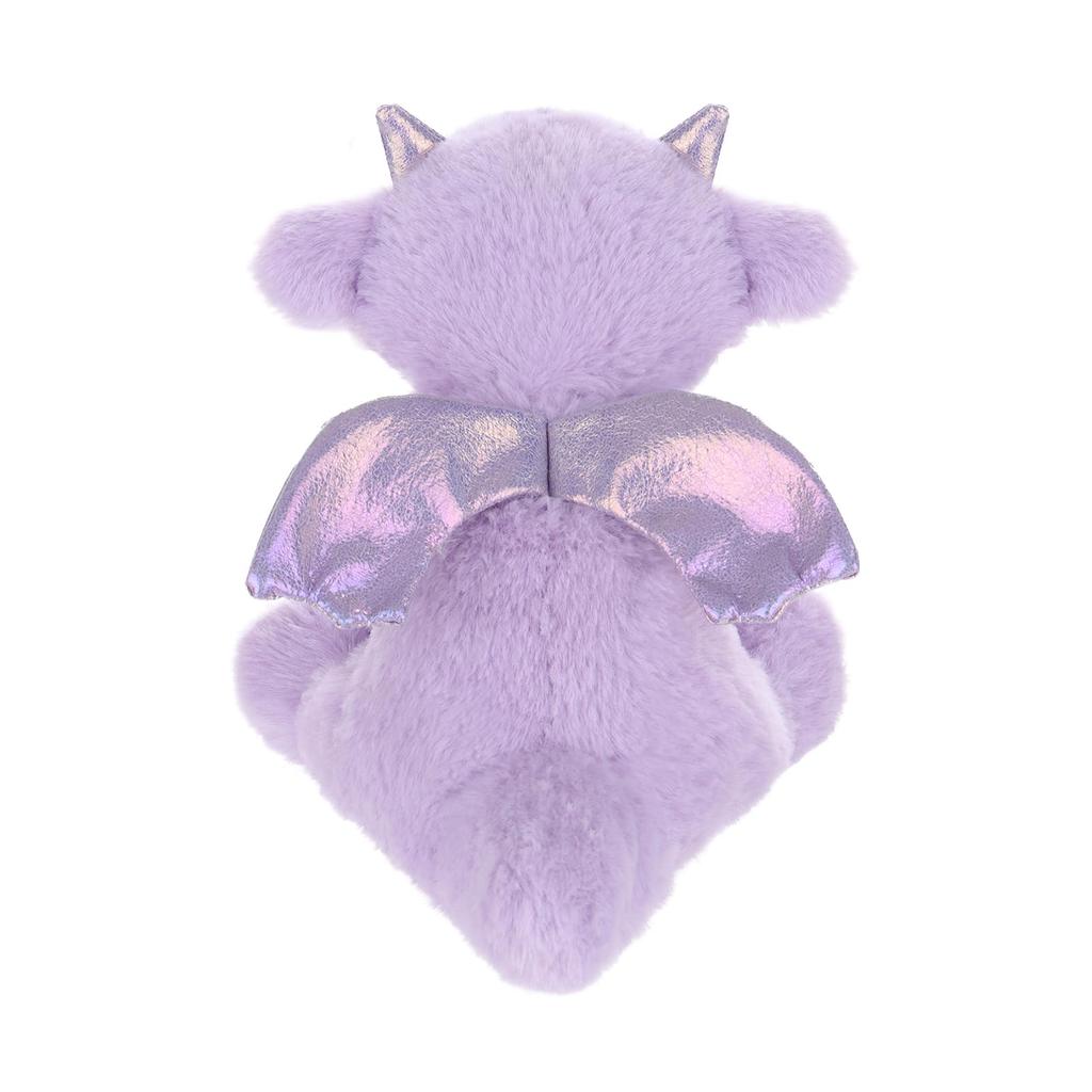 Apricot Lamb Purple Dragon Plush Toy for Kids, Soft and Cute, Fluffy Purple Dragon for Girls and Boys, 20cm