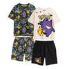 POKEMON Boys Characters Short-Sleeved Short Pyjama Set (Pack of 2)
