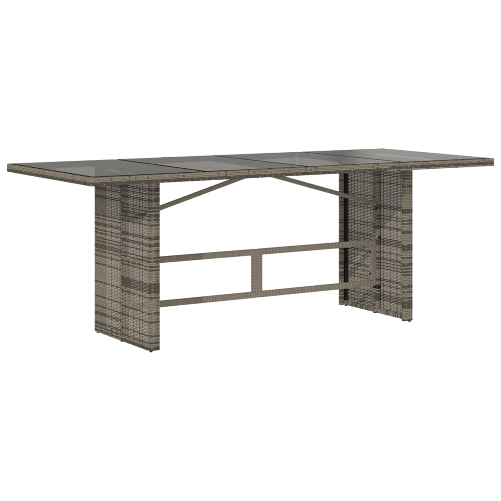 Vidaxl 9-Cz. Conjunto de Muebles de Jardín con Cojines, Gris, Ratán PE