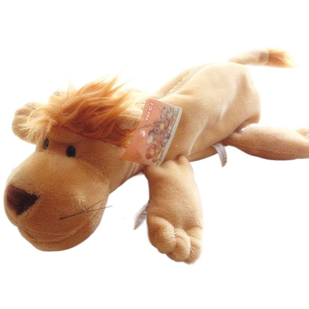 Stationery Elephant Lion Creative Student Cosmetic Bag Stationery Bag Plush Pencil Bags Pencil Case