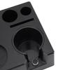 Kaffee Tamper Station ABS Kaffee Organizer zur Aufbewahrung 49mm 51mm 53mm 58mm Verteiler Siebträger