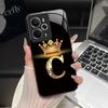 For Oppo Realme 14 14T 5G Case RMX5075 RMX5078 Fashion Letters Shockproof Tempered Glass Cover For Realme14 Realme14T 5G Pouch