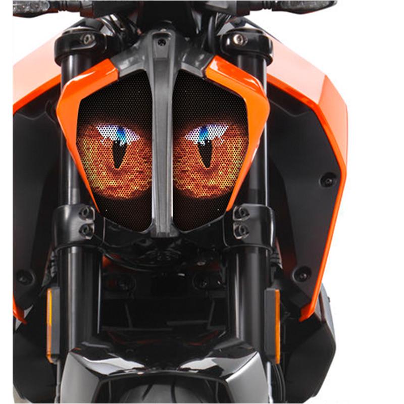KTM Duke 390 Headlight Decorative Stickers - Horizon Design