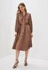 Silk Dress with Bow Collar ISSA Plus