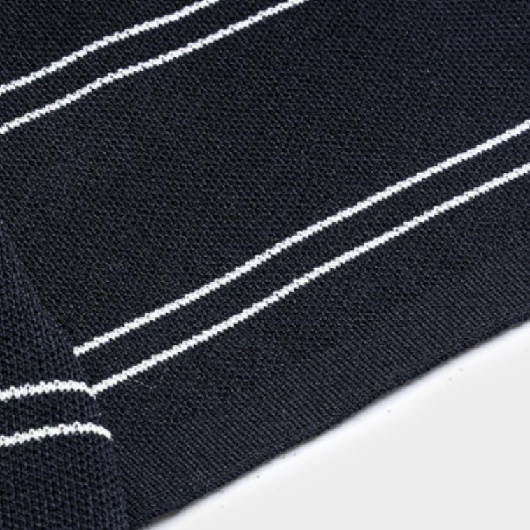 Fila Heritage Casual Striped Short Sleeve Dress Women Dresses F51W638302F-NV