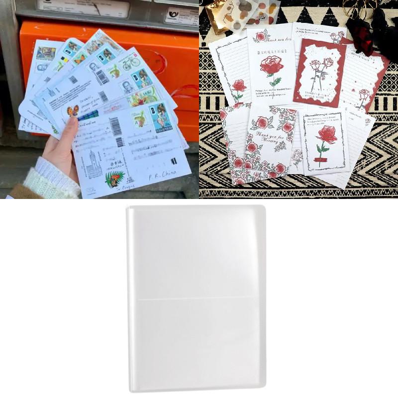 Pp Frosted Cover Transparent Insert Type 7 Inch Photo Album Collection Postcard