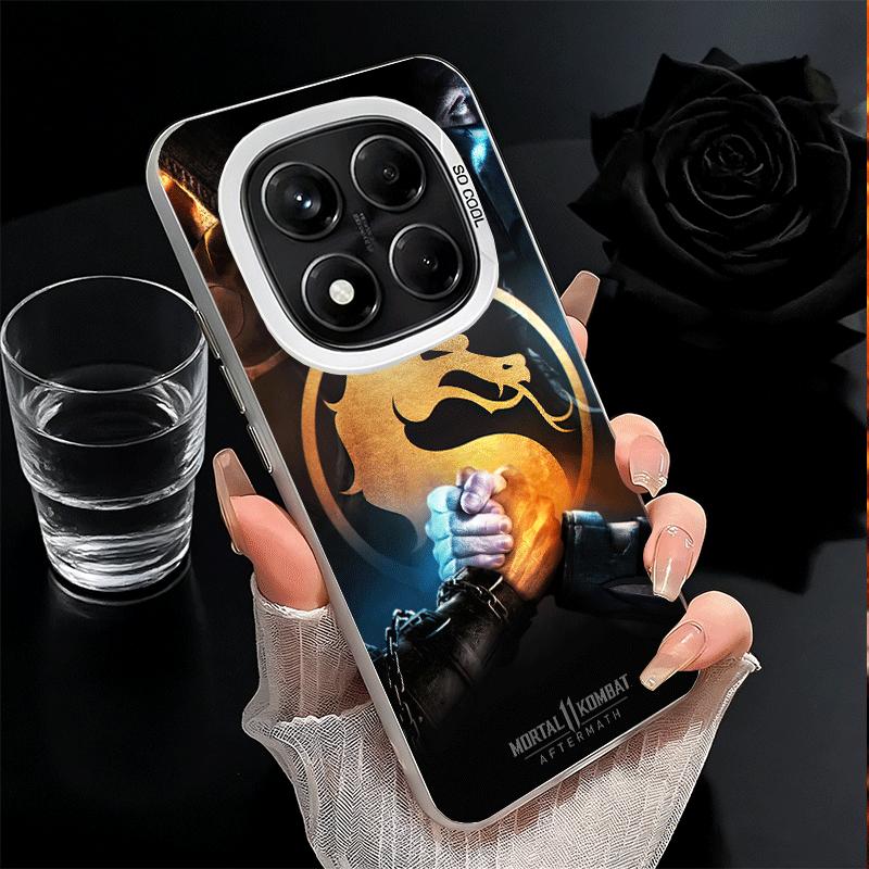 Mortal Kombat Game Soft Phone Case for Xiaomi Redmi Note 13 14 15 Pro Plus 12S 12 11S 11 11T 10S 10 Shockproof Cover Back Shell