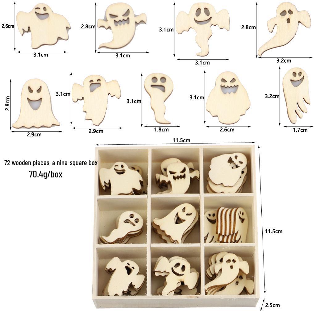 DIY Holz-Halloween-Dekorationen: Kreatives Basteln & Hängende Dekorationen für Feste