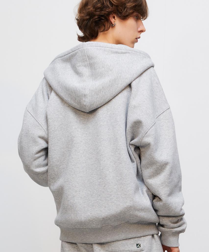 Kulte Aurora Reflective Zip-Up Hoodie M.Grey