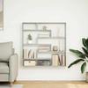 VidaXL Étagère cube murale 7 compartiments sonoma gris 860027