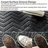 Non Slip Entrance Doormat Absorbent Tire Pattern Front Door Mat Indoor Outdoor Rubber Backed Carpet Rug For Home Hallway Entryway